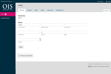 Webuzo for Open Journal Systems
