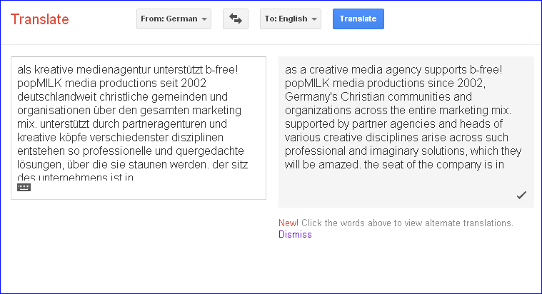 Free Language Translator