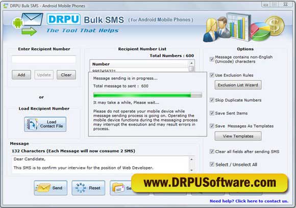SMS Android Apps