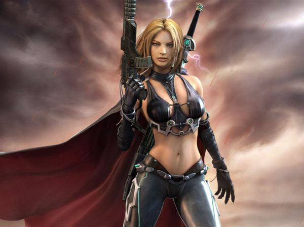 Fantasy Girl Animated Wallpaper