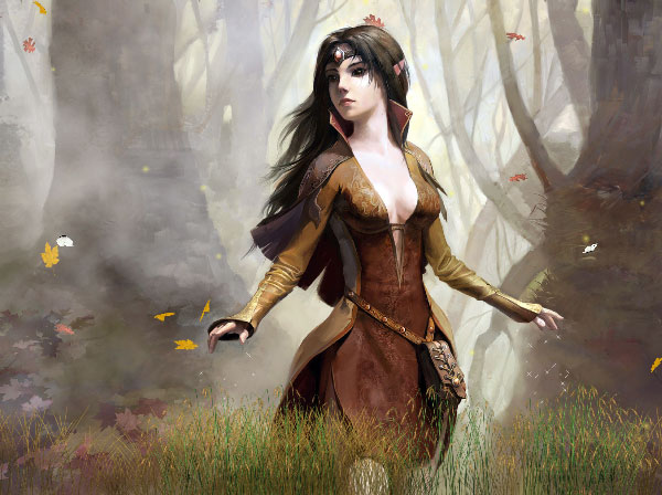 Wooden Elf Animated Wallpaper