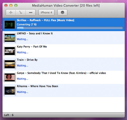 MediaHuman Video Converter MAC
