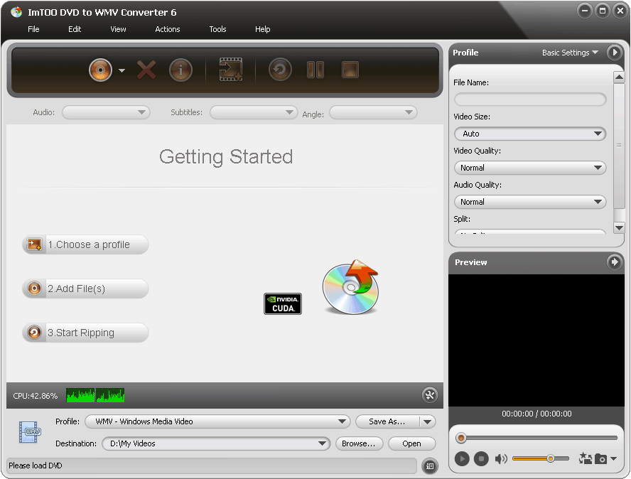 Free ImTOO DVD to WMV Converter