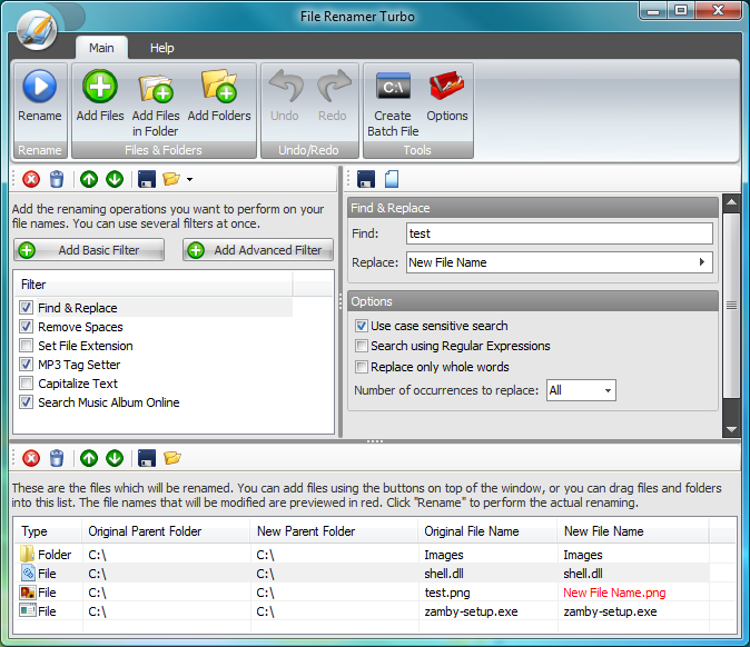 File Renamer Turbo Downloader