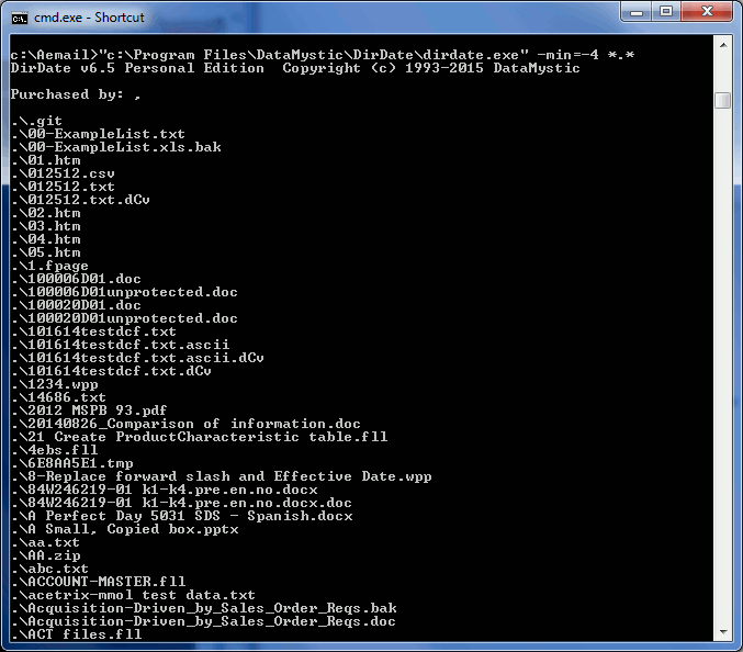 DirDate Downloader