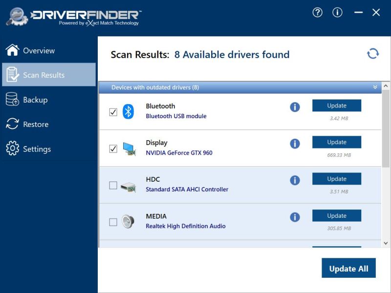 DriverFinder Downloader