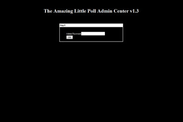 Webuzo for LittlePoll