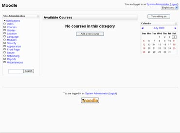 Webuzo for Moodle