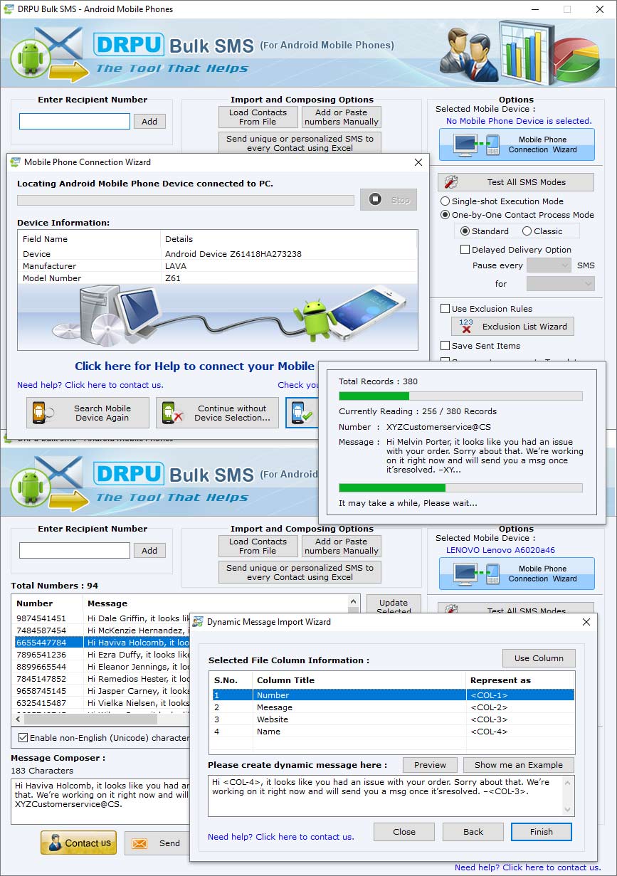 Mass SMS Software