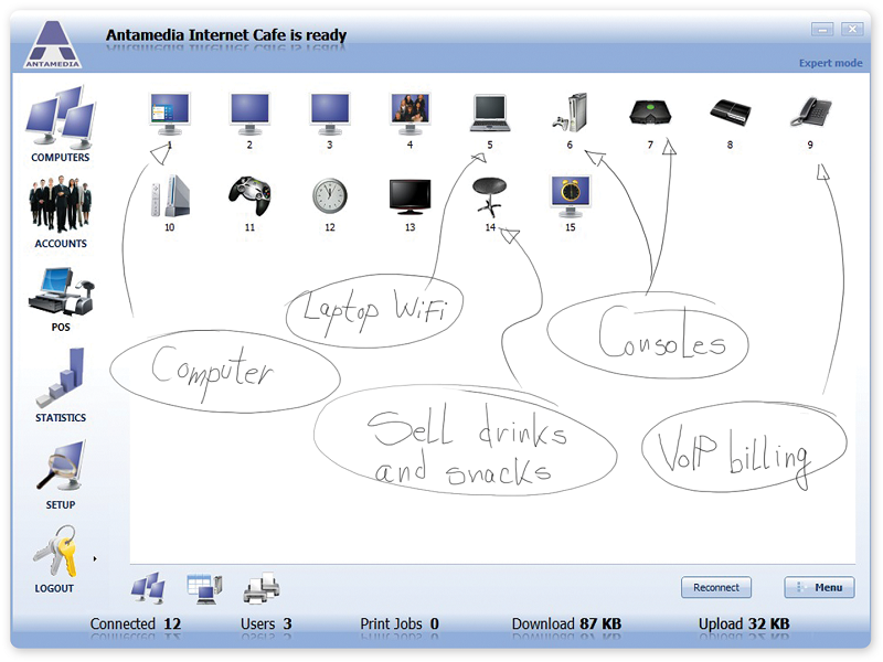 Internet Cafe Software Downloader