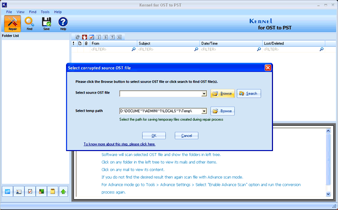 Convert OST to PST Software