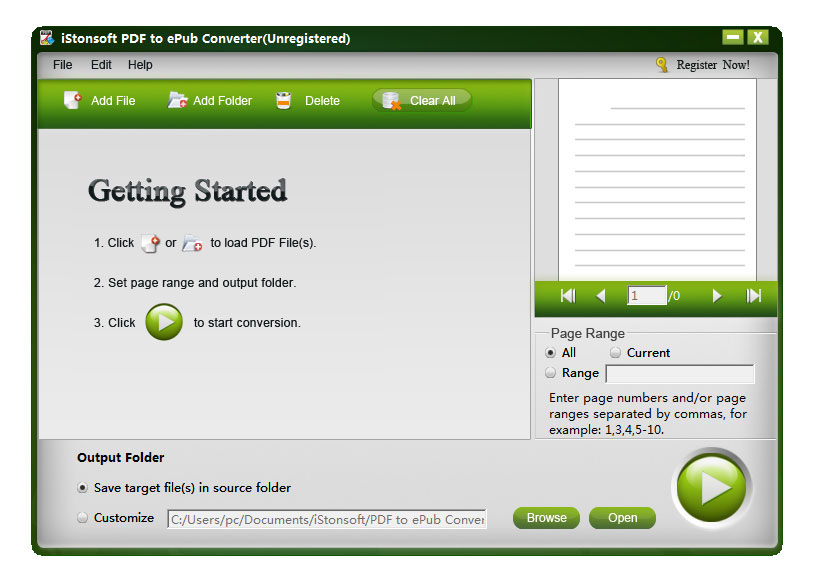 iStonsoft PDF to ePub Converter