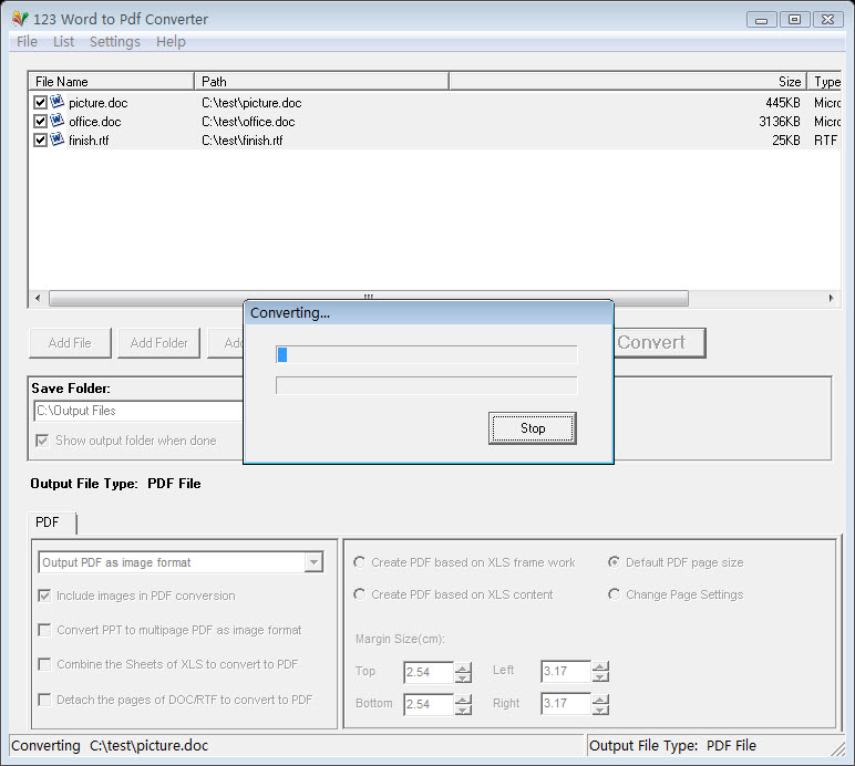 123 Word to Pdf Converter
