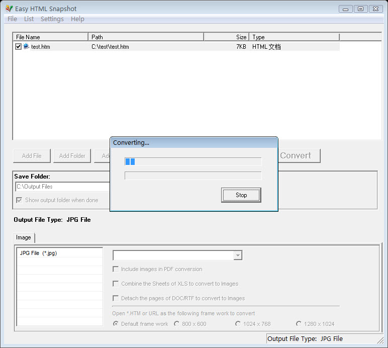 Easy HTML Snapshot