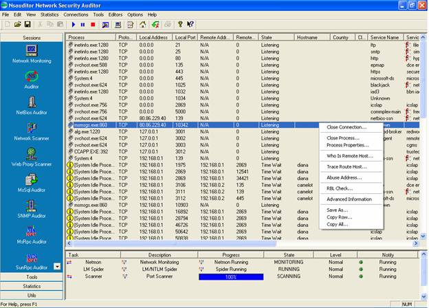 Nsauditor Network Security Auditor Downloader