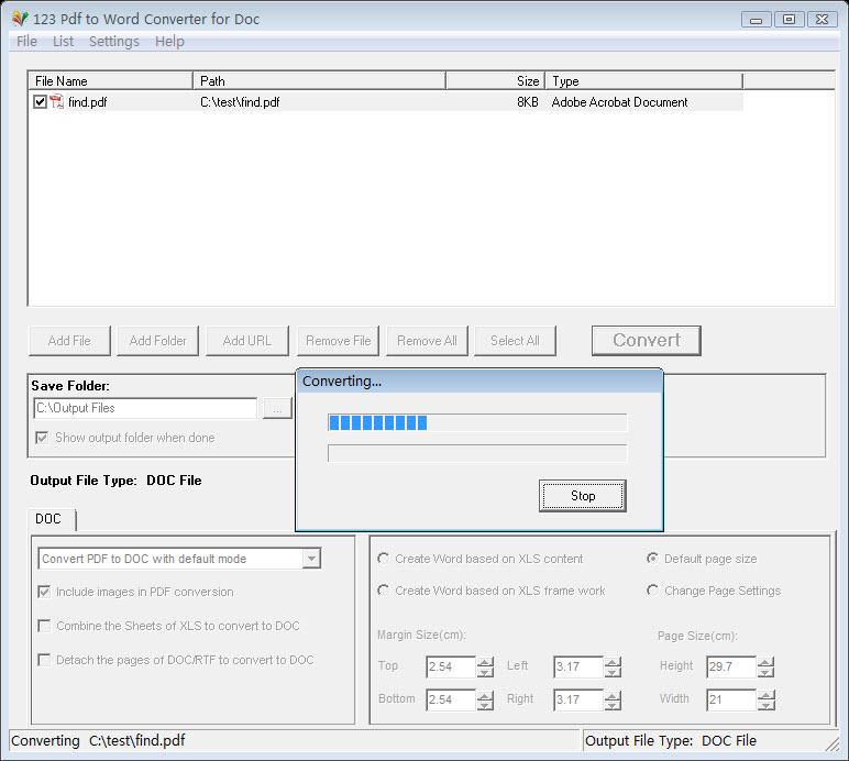 office Convert Pdf to Word for Doc
