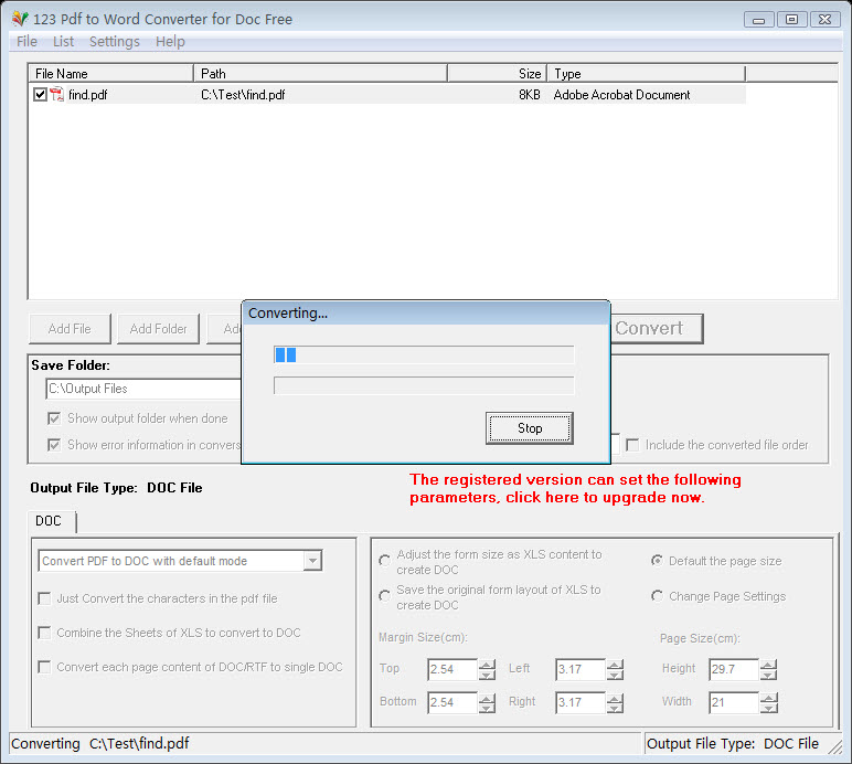 123 Pdf to Word Converter for Doc Free