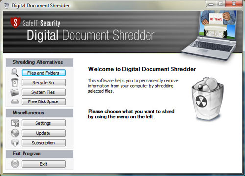 Digital Document Shredder Downloader