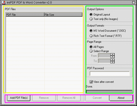 eePDF PDF to html Converter