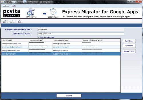 Bigstring Mail to Google Apps