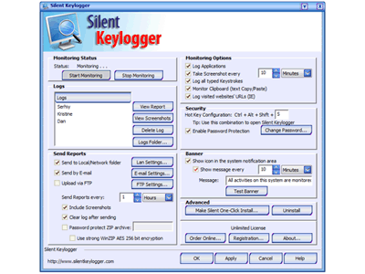 Silent Keylogger Downloader