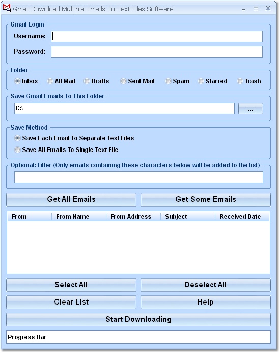 Gmail Download Multiple Emails To Text Files Softw