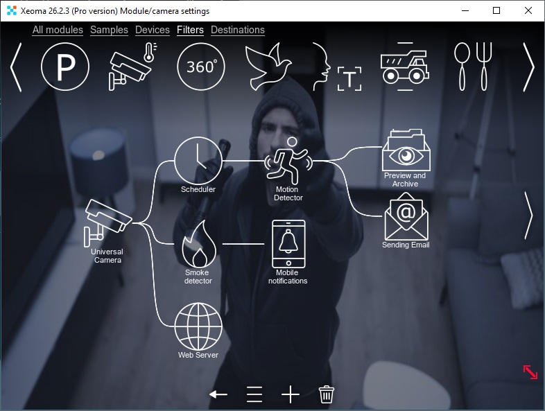 Xeoma Video Surveillance Software