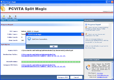 Divide PST File Downloader
