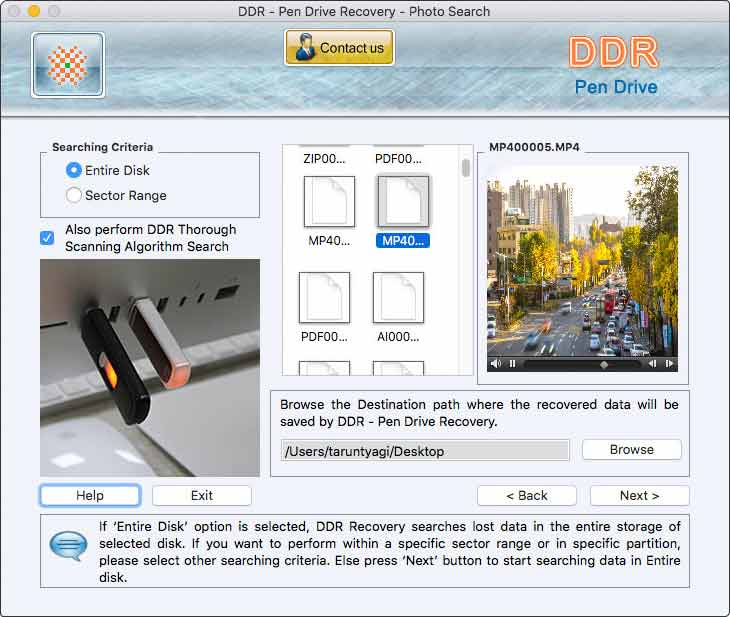 Pendrive Recovery Mac