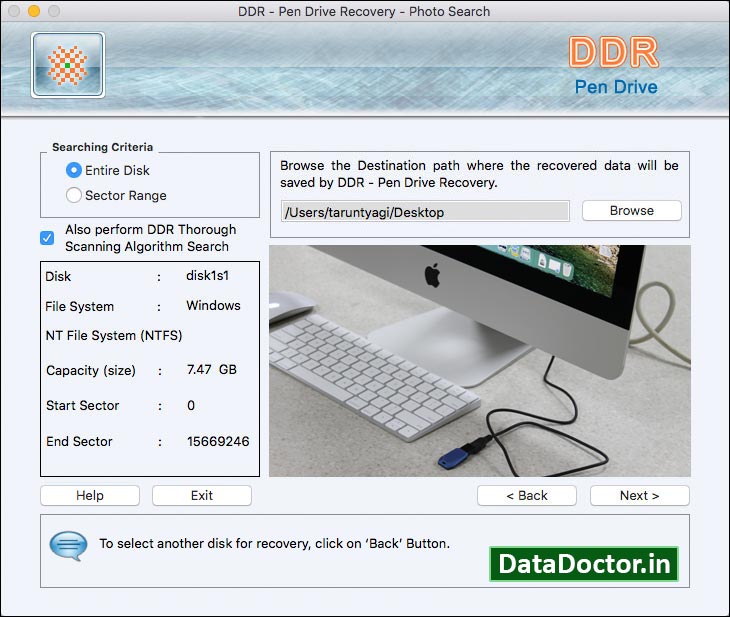 Recover USB Mac
