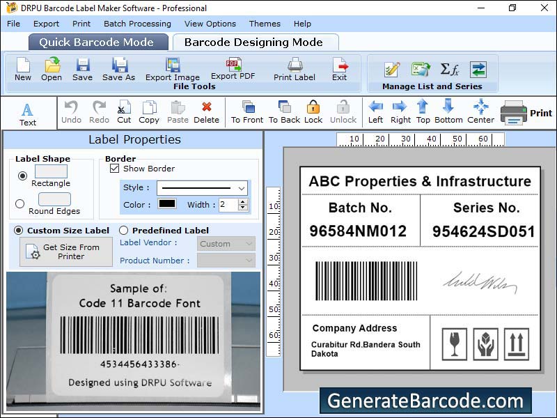 Paquetes, equipajes, código de barras, software, generar, de alta resolución, personalizadas, etiquetas, insignias, cupones, envasado, suministro, distribución, industria, etiqueta, imágenes, programas, soportes, lineales, 2D, la fuente estándar
