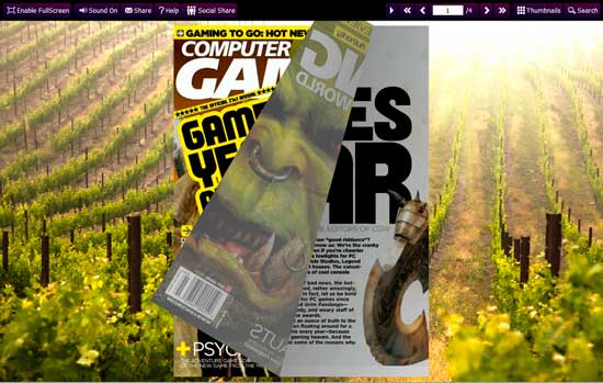 FlipBook Creator Themes Pack -Vineyard
