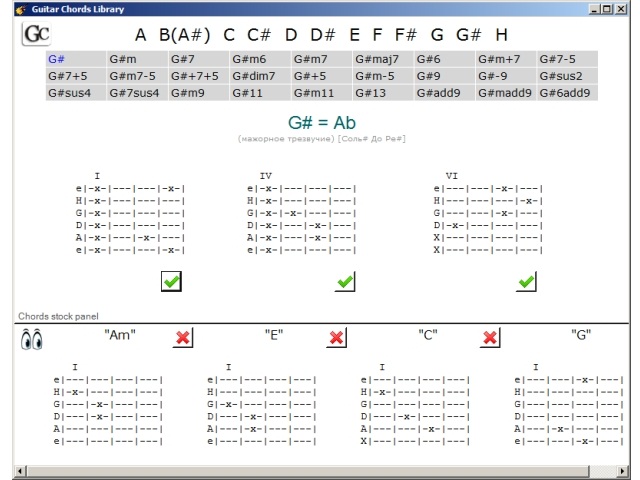 Guitar Chords Library