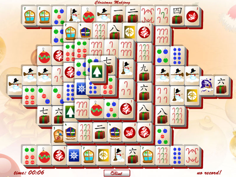 Christmas Mahjong