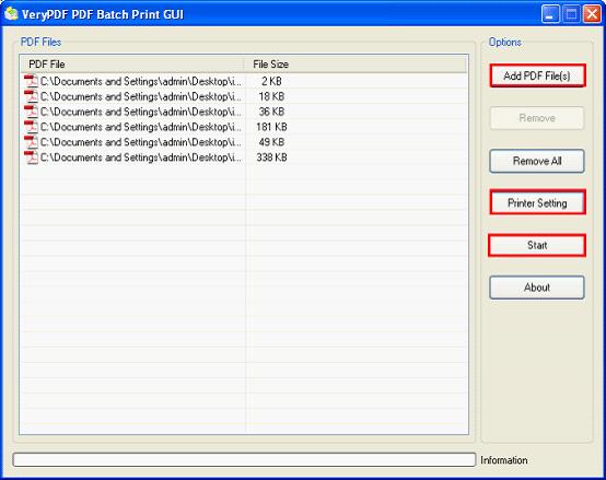 PDF Batch Print Manager