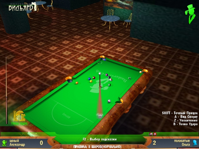 Virtual Billiard