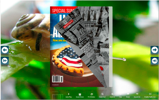 FlipBook Creator Themes Pack -Snail