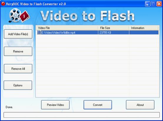 MP4 to FLV Converter