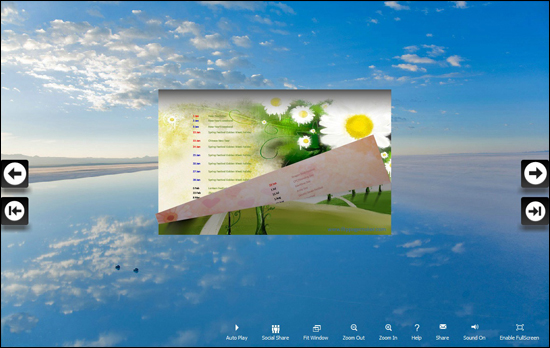 FlipBook Creator Themes Pack -Country Road