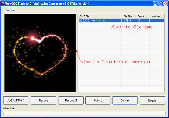 Flash to Animated GIF Converter