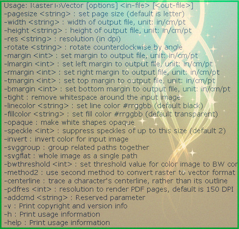 TGA to Vector Converter