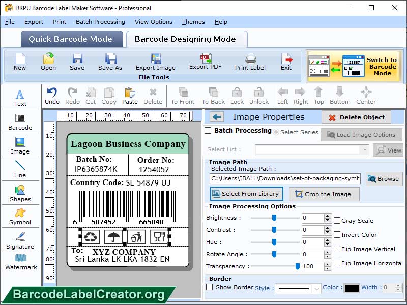 Label Software