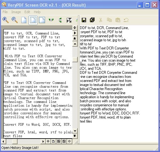 VeryPDF Screen OCR