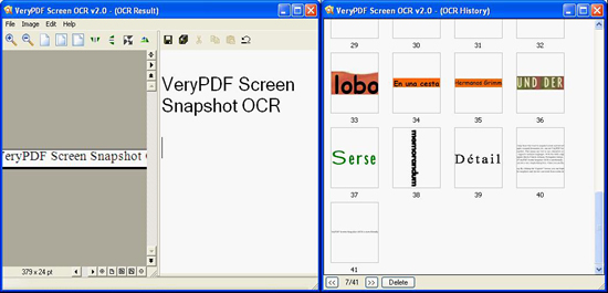 VeryPDF Screen Snapshot OCR