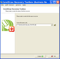 CorelDraw Recovery Toolbox