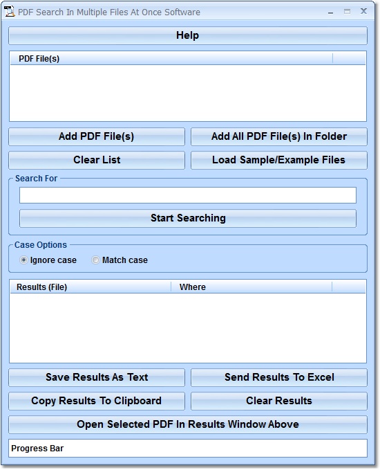 PDF Search In Multiple Files At Once Software