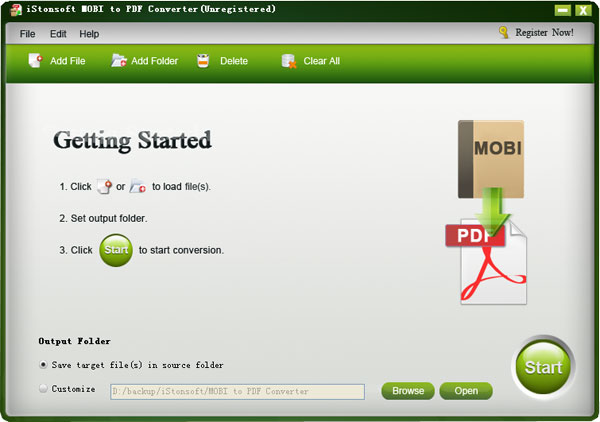 iStonsoft MOBI to PDF Converter
