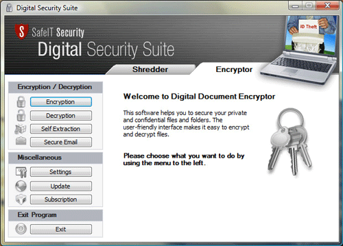 Digital Security Suite tool