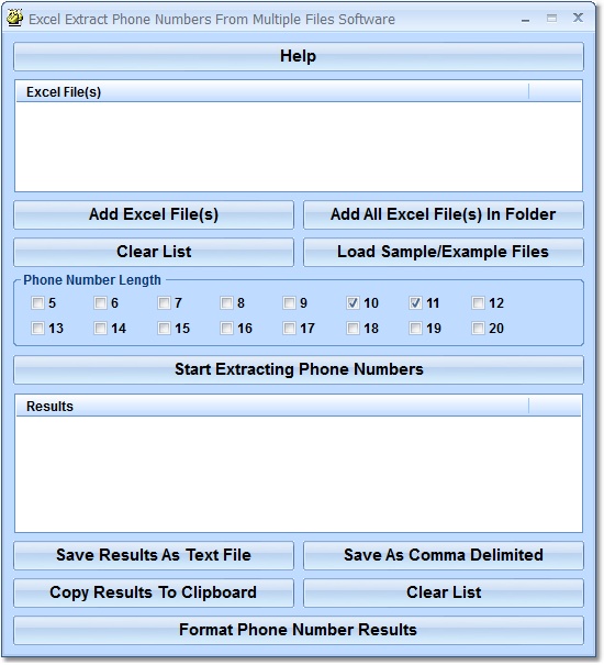 Excel Extract Phone Numbers From Multiple Files So