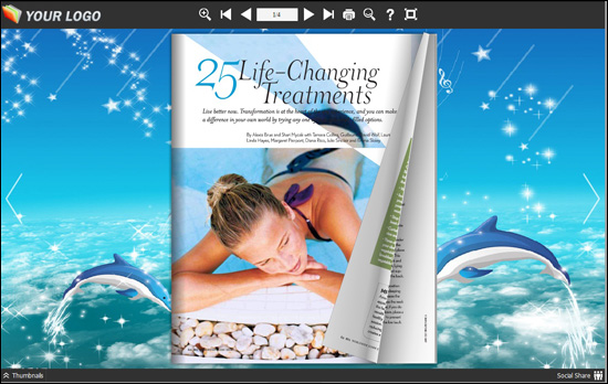 FlipBook Creator Themes Pack Classical Note